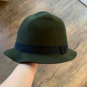 Green Wool hat